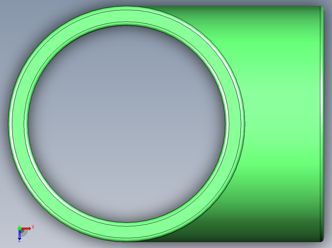 B3004514-三通融合 Ø25-32-50，水俯视图