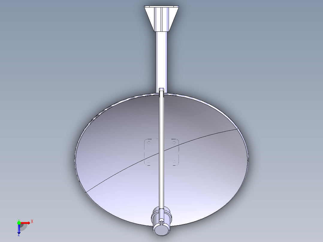 B3004364-卫星电视俯视图