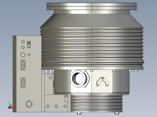 莱宝 分子泵 TURBOVAC MAG W 2200 iP 参考模型MF50前视缩略图