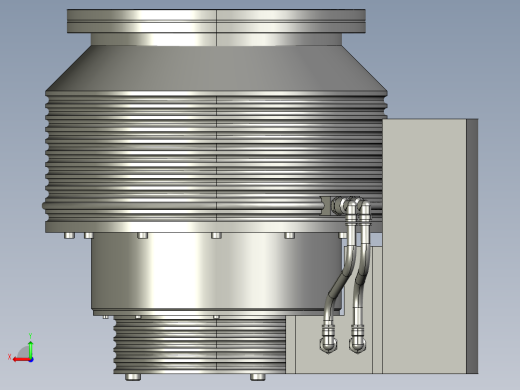 莱宝 分子泵 TURBOVAC MAG W 2200 iP 参考模型MF50后视缩略图