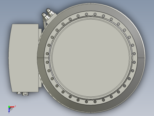 莱宝 分子泵 TURBOVAC MAG W 2200 iP 参考模型MF50俯视缩略图
