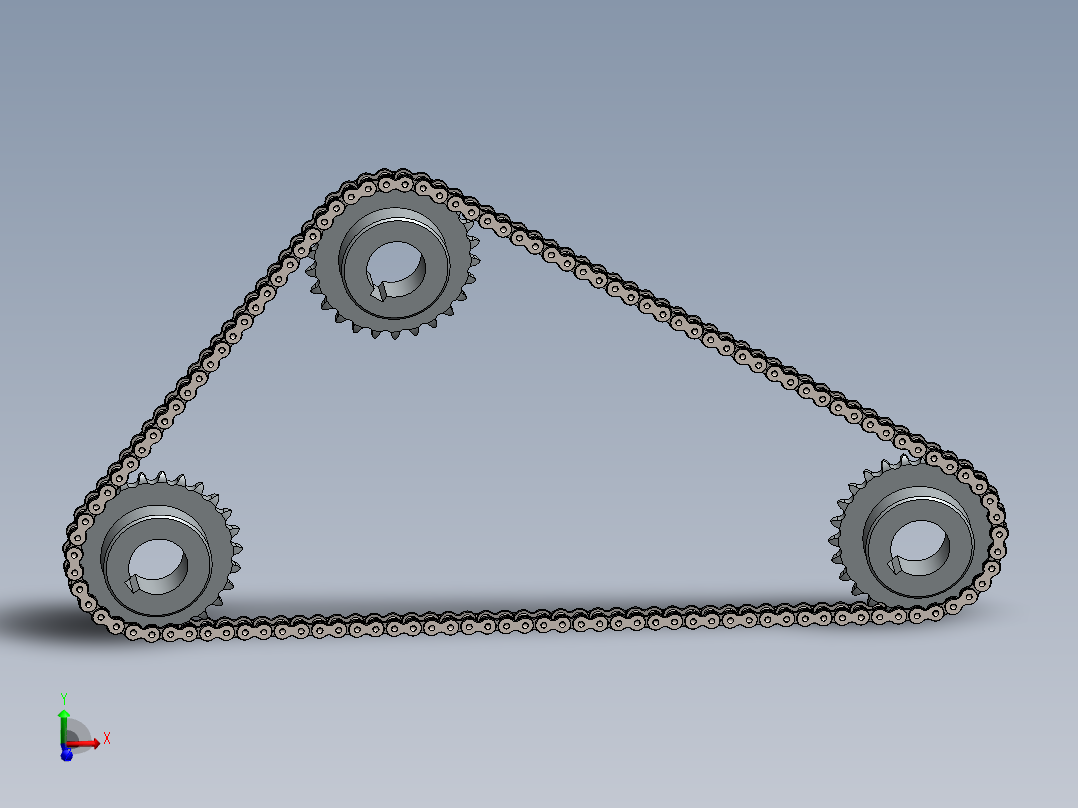 简单链轮机构仿真