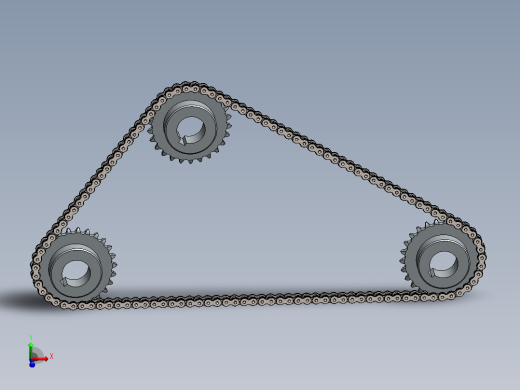 简单链轮机构仿真