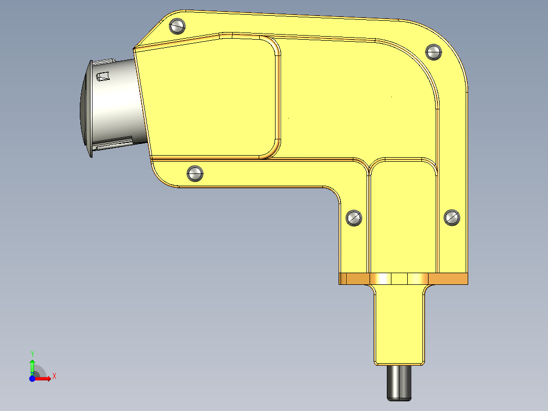 电烤箱用安全锁前视图