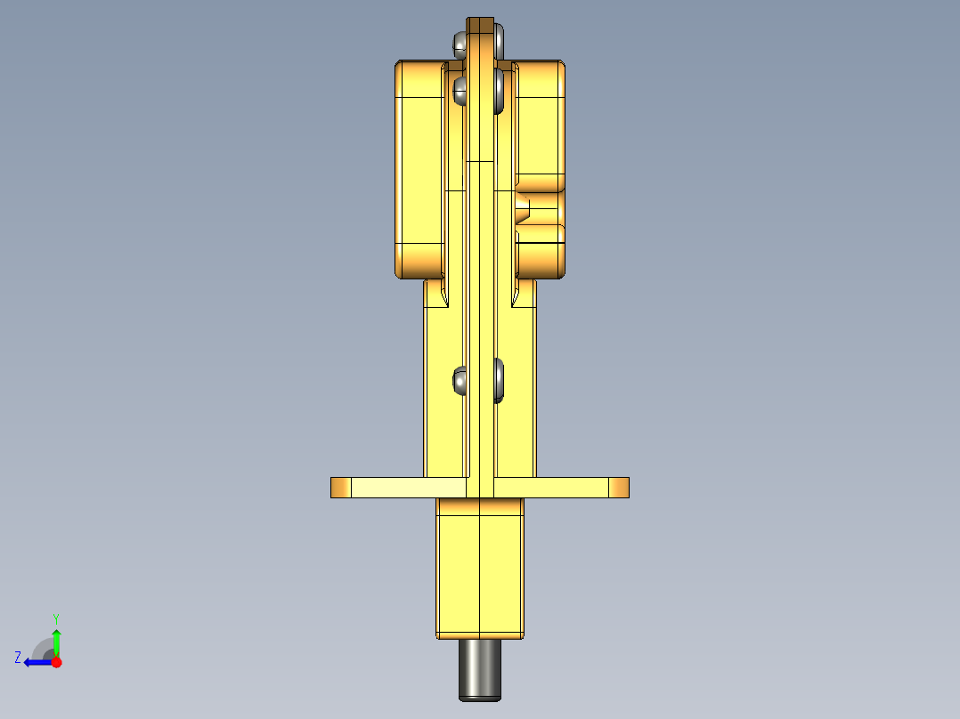 电烤箱用安全锁右视图