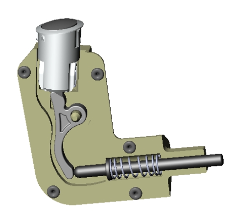 电烤箱用安全锁