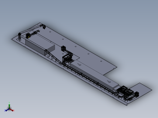 吐司自动烧烤生产线