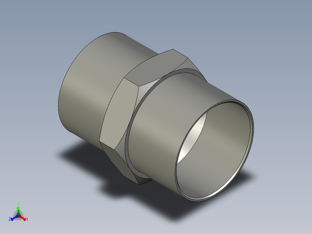 LXYC-BOSS4分内丝转四分外丝直接-ZYNP013主视图