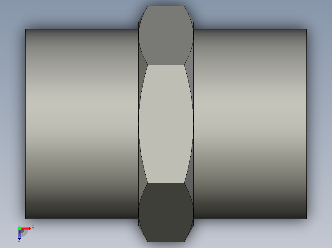 LXYC-BOSS4分内丝转四分外丝直接-ZYNP013俯视图