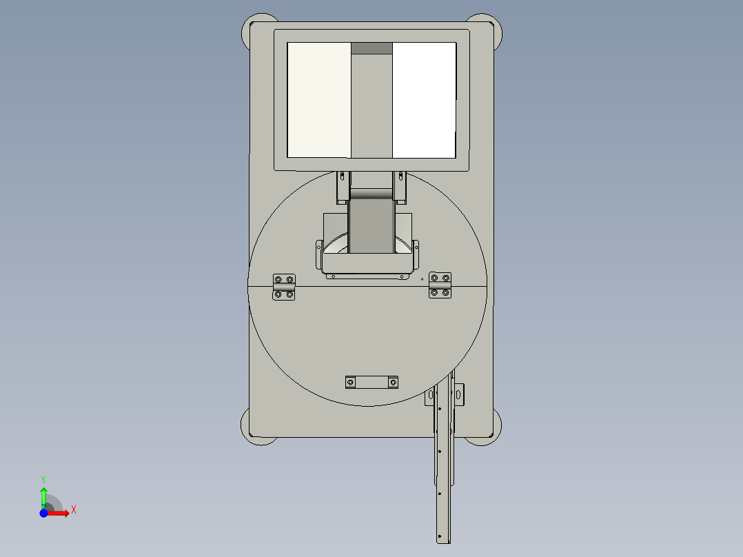 2006-锁闩供料系统-02前视图