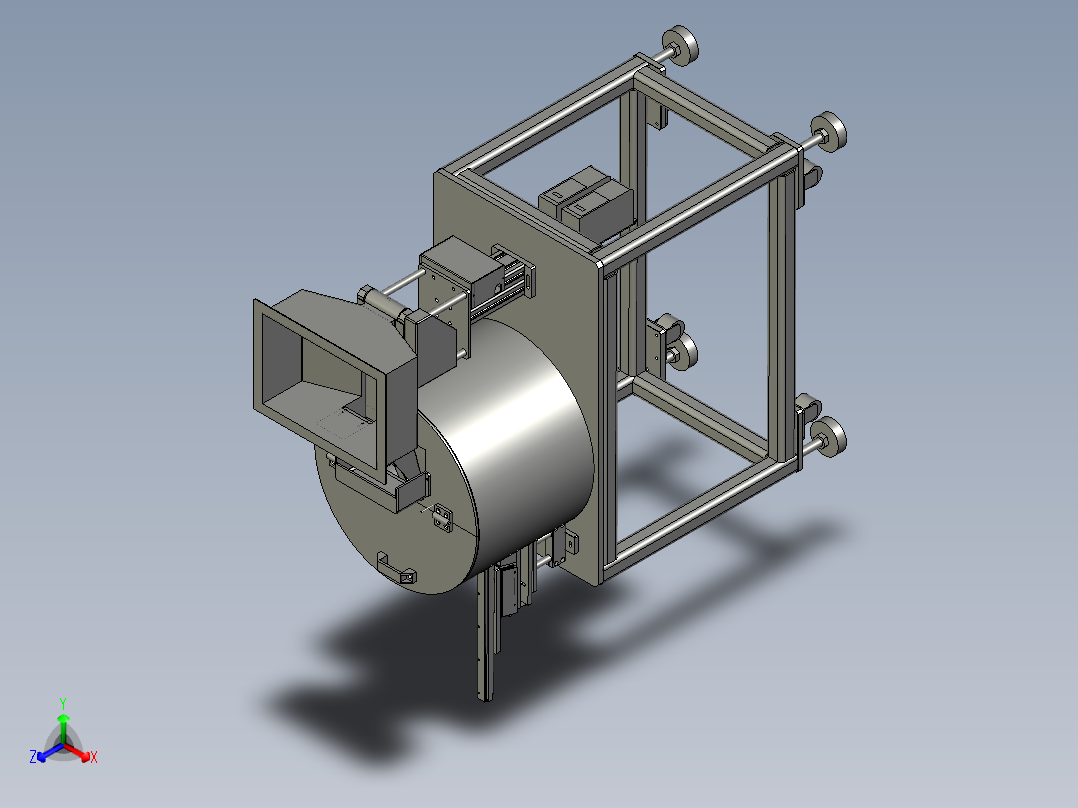 2006-锁闩供料系统-02正等轴测图