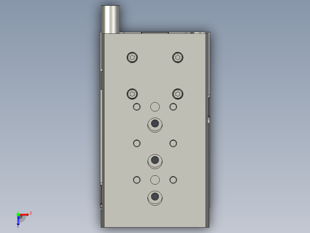 气动滑台DGST-12-50-PAFESTO-1111俯视图