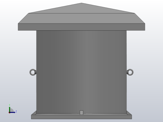 HTF-W型 轴流风机[HTF-W-7]左视缩略图
