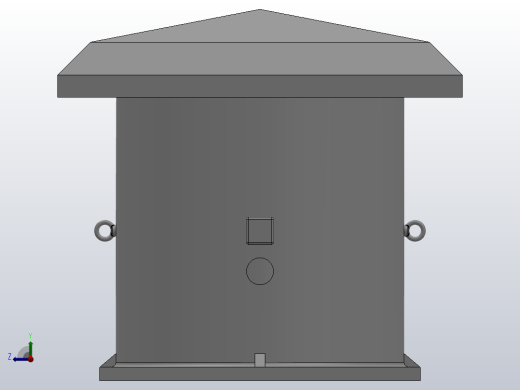 HTF-W型 轴流风机[HTF-W-7]右视缩略图