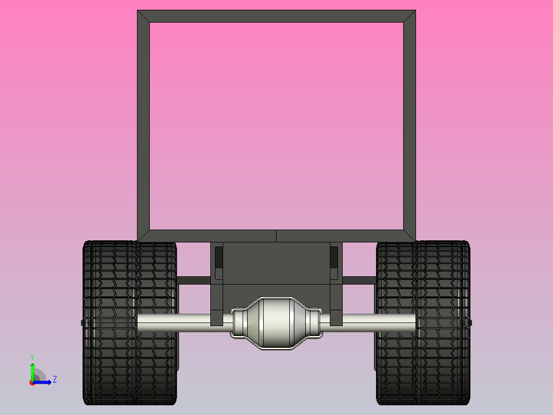 肯沃斯卡车头左视图