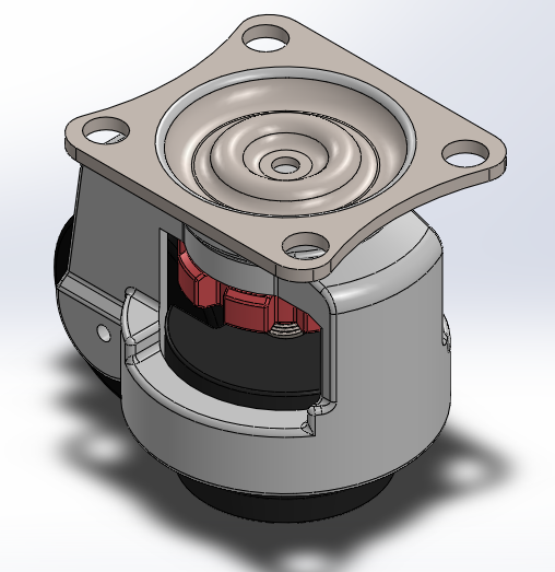 可调调平脚轮缩略图