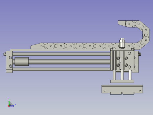 移料变位机构左视缩略图