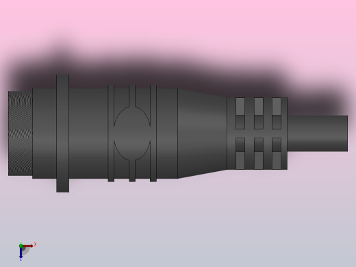SP1315P[SP1315P-4]航空插头，多芯接头，连接器俯视缩略图
