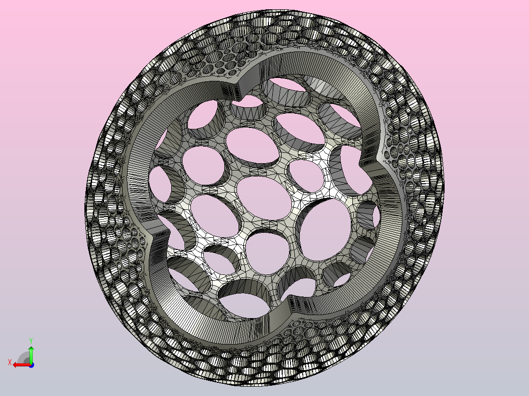 沃罗诺伊灯后视图