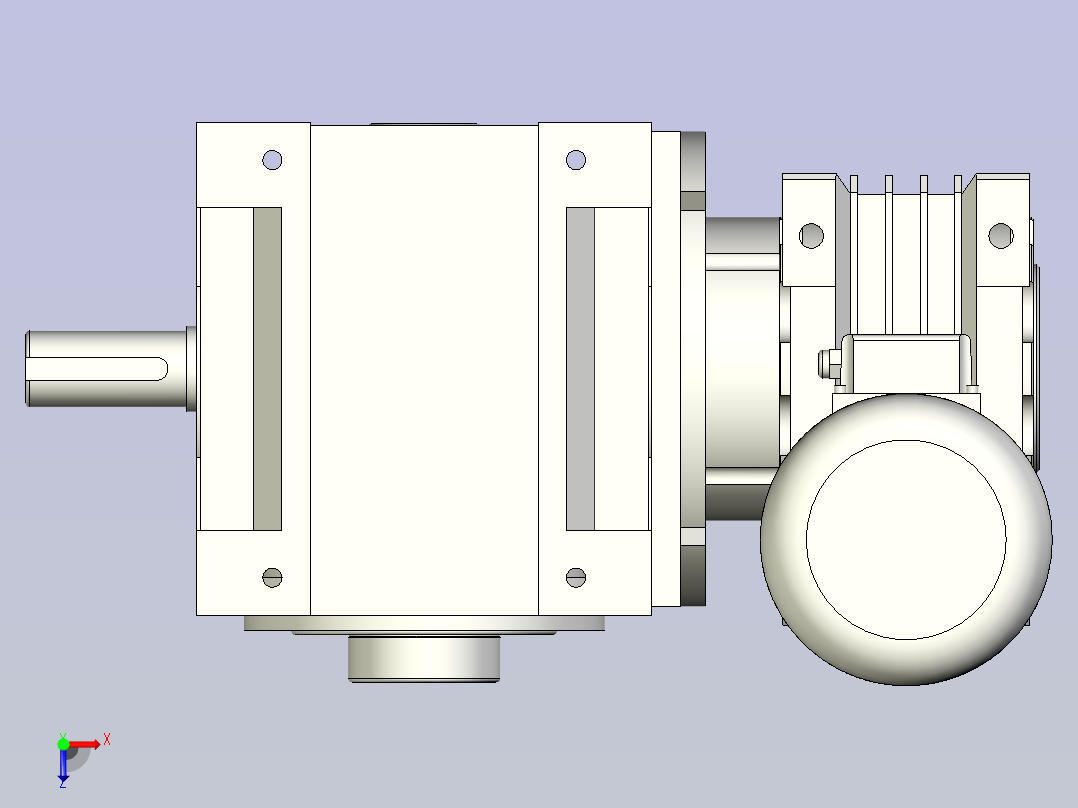 格图凸轮分割器 140DF-PACK-DJ-WF俯视图