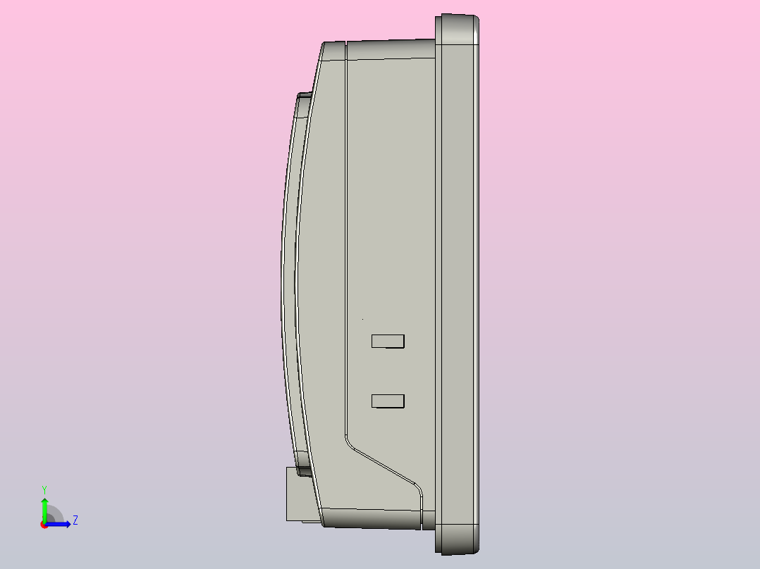 LT2043 驱动器3D图纸.rar左视图