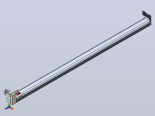 皮带直线轴半封闭可选导轨TPA-HNB-120D-110-L2200-RU-C-P40-N3