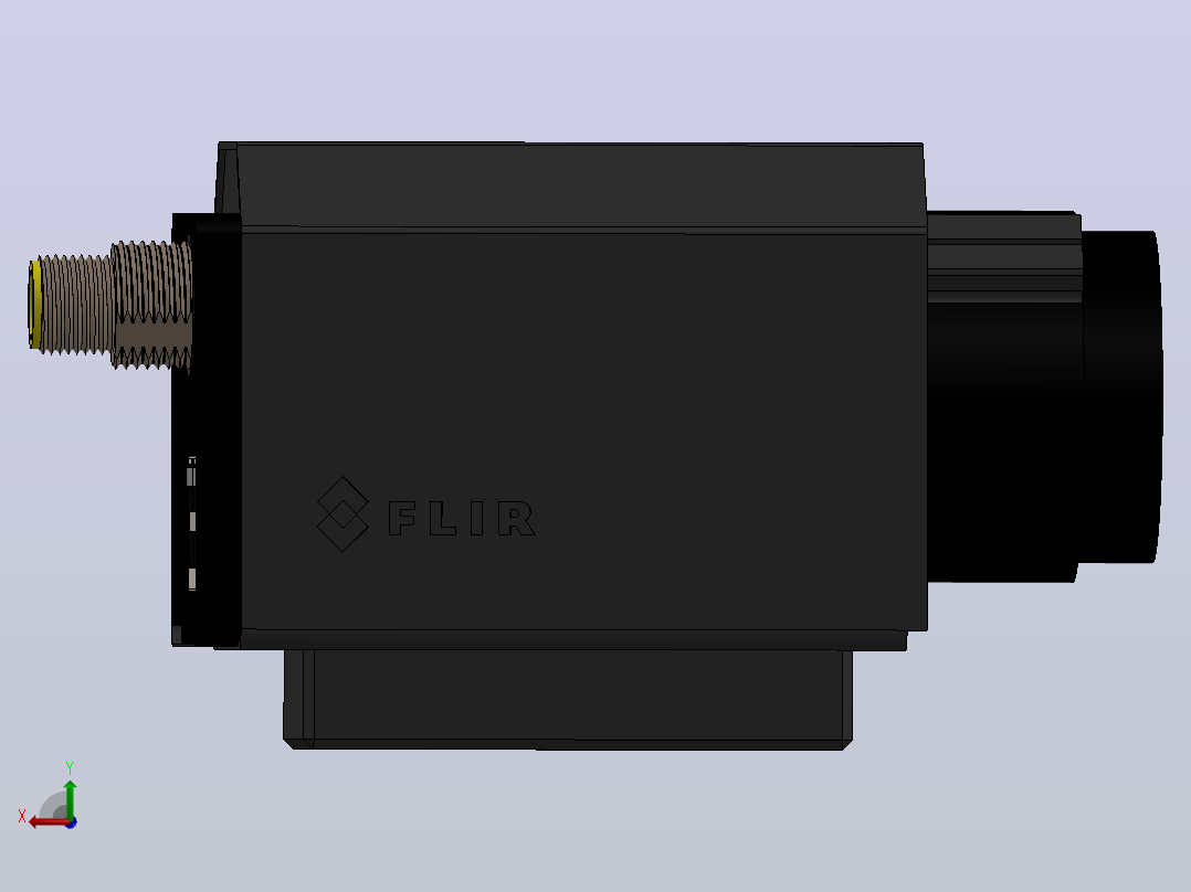 Flir A35热感相机后视图