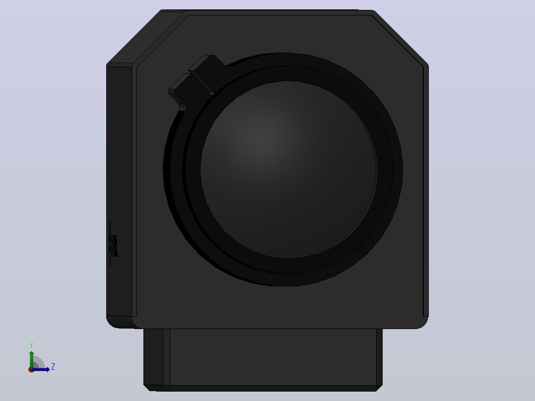 Flir A35热感相机左视图