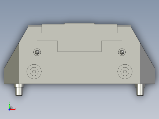 气动夹紧系统SCHUNK-0405510 KSP-F plus 250, 0前视缩略图