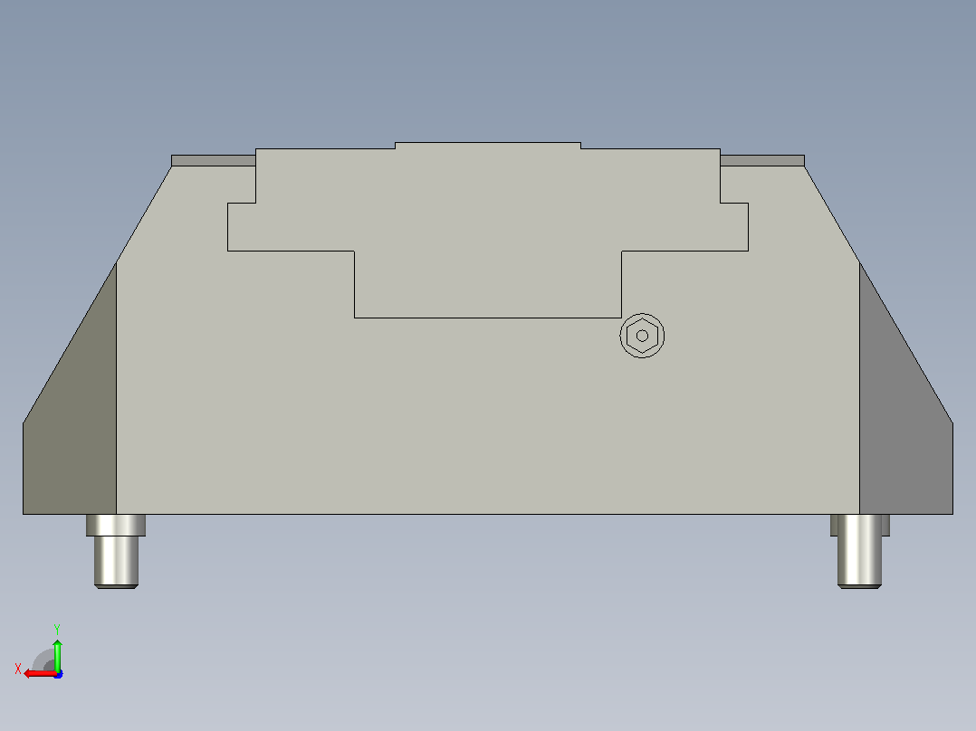 气动夹紧系统SCHUNK-0405510 KSP-F plus 250, 0后视图