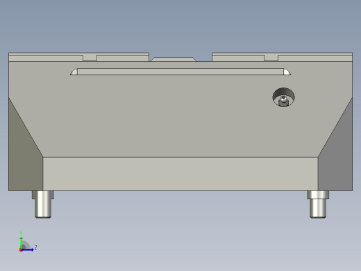 气动夹紧系统SCHUNK-0405510 KSP-F plus 250, 0左视缩略图