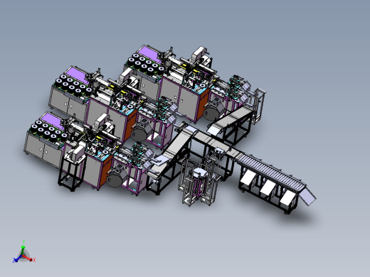圆盘抽真空包装机-MINI半导体卷盘包装分拣流水线sw16