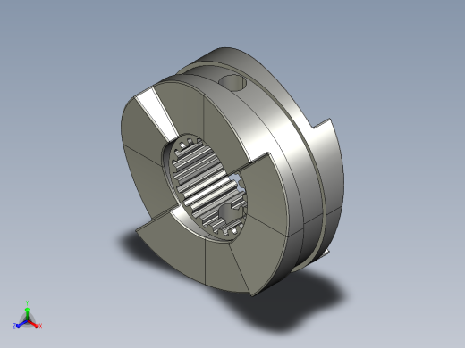 汽车离合器模型