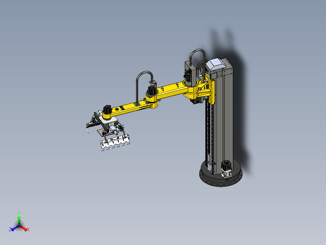立柱码垛机械手负载100kg