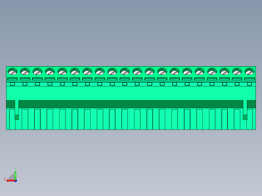 DEGSON 2EDG 系列 5.0mm 可插拔接线端子组-2EDGKL-5.0-20P-14-00AH后视缩略图