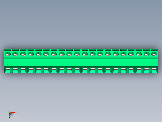 DEGSON 2EDG 系列 5.0mm 可插拔接线端子组-2EDGKL-5.0-20P-14-00AH俯视缩略图