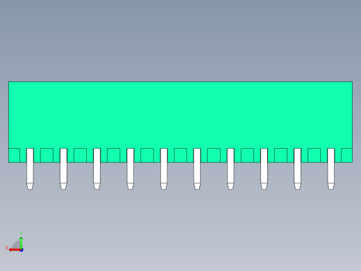 DEGSON 2EDG 系列 5.0mm 可插拔接线端子组-2EDGVC-5.0-10P-14-00AH后视缩略图
