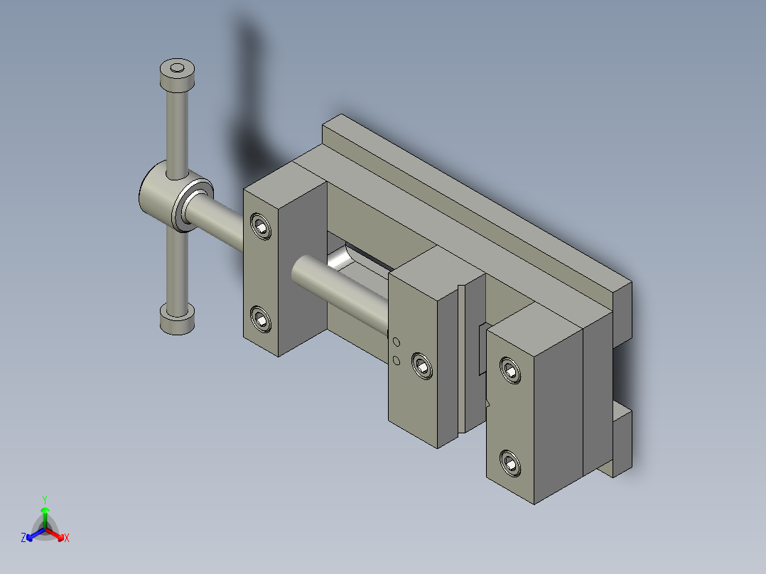 机加工夹具组件