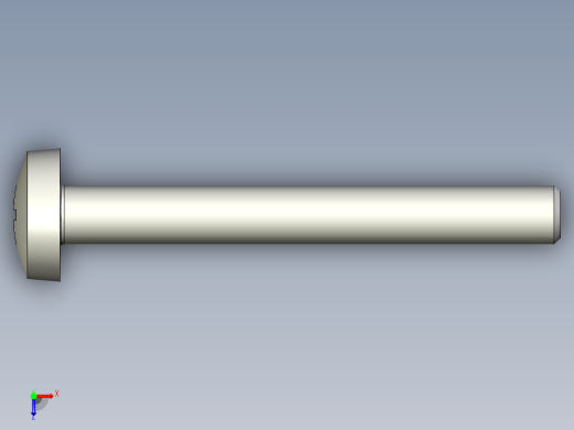 Cross_recessed_head-M3.5-30-15-2.8-8-3.5.stp螺钉-俯视缩略图