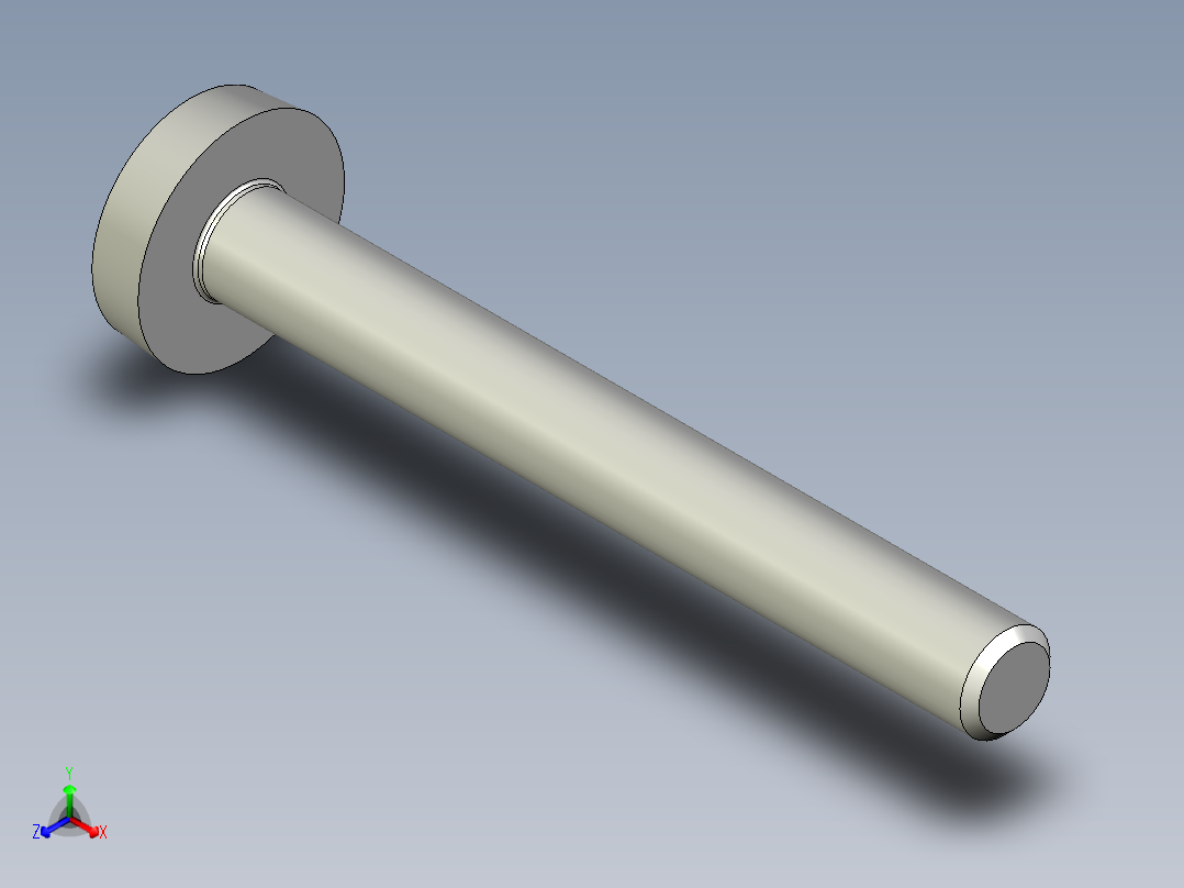 Cross_recessed_head-M3.5-30-15-2.8-8-3.5.stp螺钉-正等轴测图