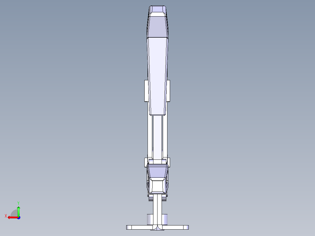 德克斯TUNKERS气缸数模T2-37U后视图
