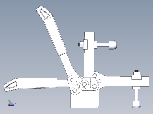 德克斯TUNKERS气缸数模T2-37U左视缩略图