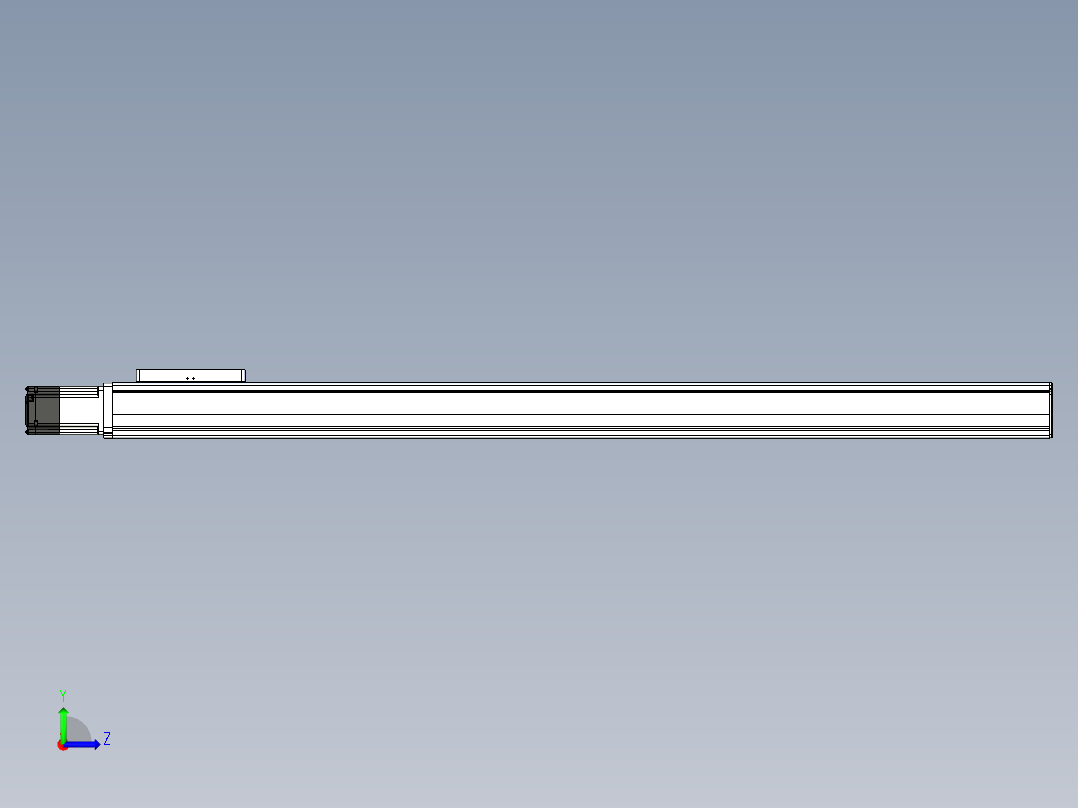 丝杠滑台-全封闭-EC17-Lx-C-S1300-BC-P75-D3左视图