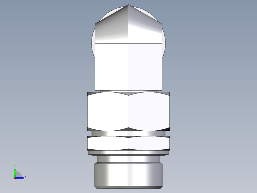 卡套式工业通用硬管接头EO_Assembled_adjustable_standpipe_elbow_EVW35LMOMD71左视缩略图