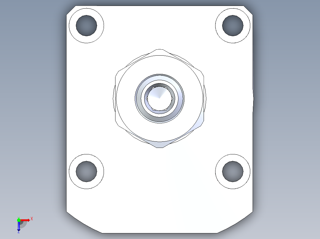 KOSMEKLT0360-SR-Y30多系列多零件图纸模型多系列多零件图纸模型俯视图