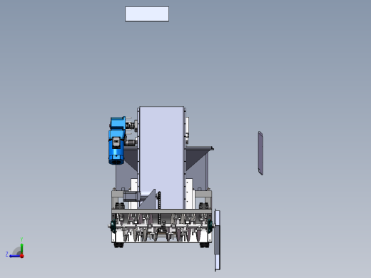 道路清粪清理车三维SW模型==1280370右视缩略图