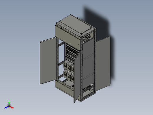 电器柜 电控柜 (104) 机械设计素材