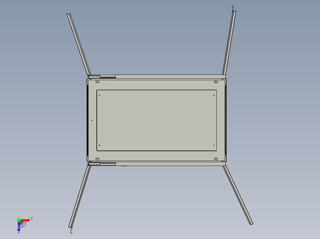 电器柜 电控柜 (104) 机械设计素材俯视图