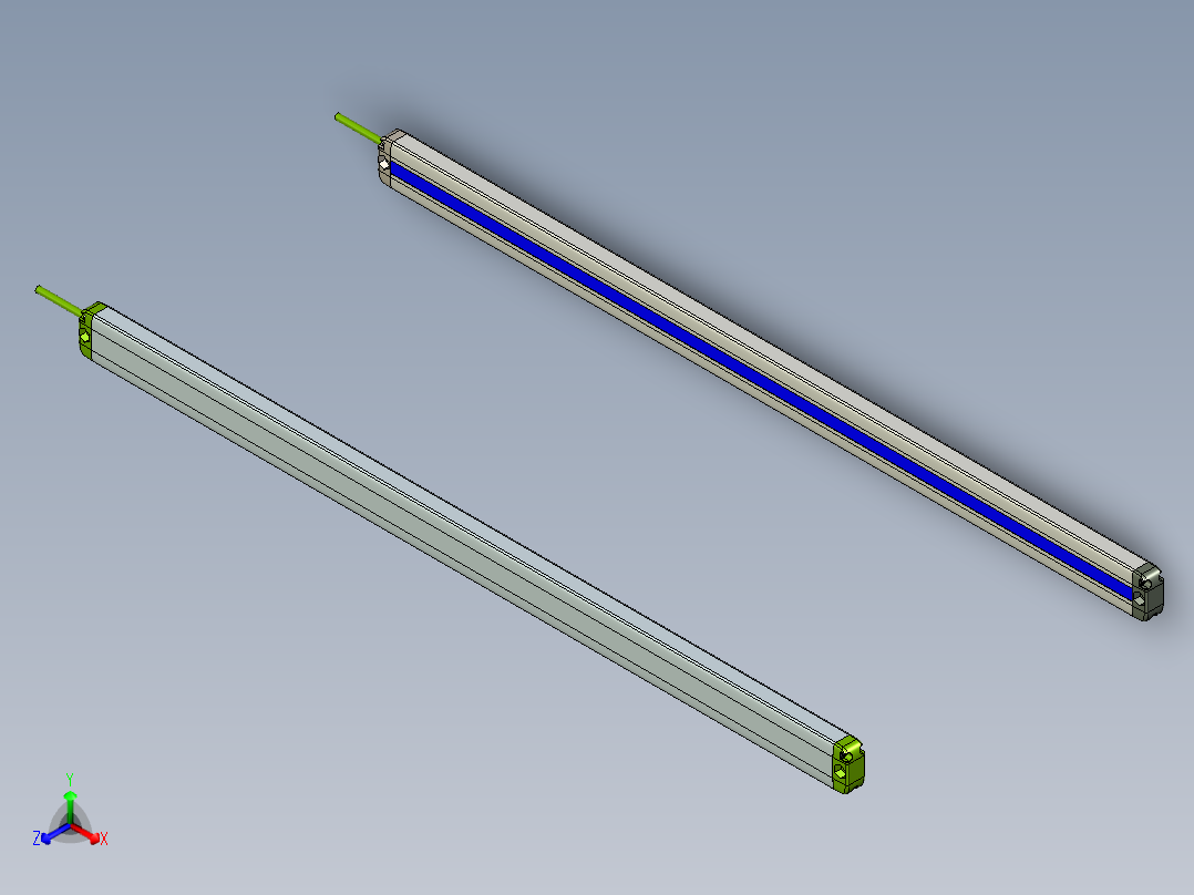 安全_区域传感器H2TLP2620_3D正等轴测图