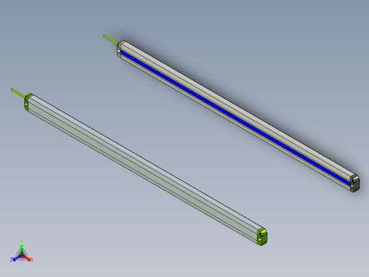 安全_区域传感器H2TLP2620_3D正等轴测缩略图